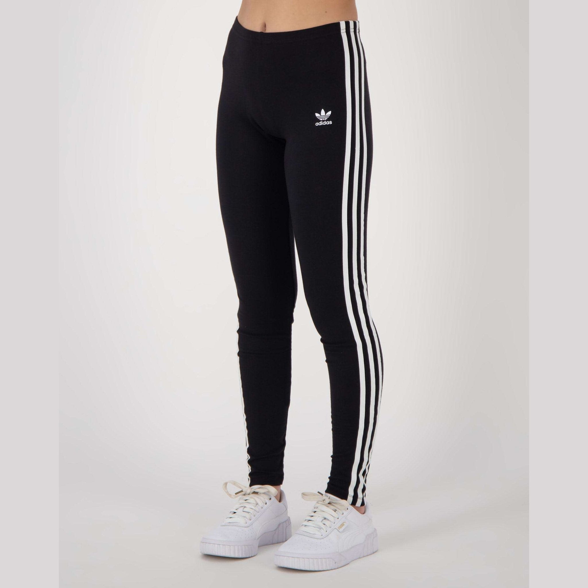 Adidas Girls' 3 Stripe Leggings – CMD Sports