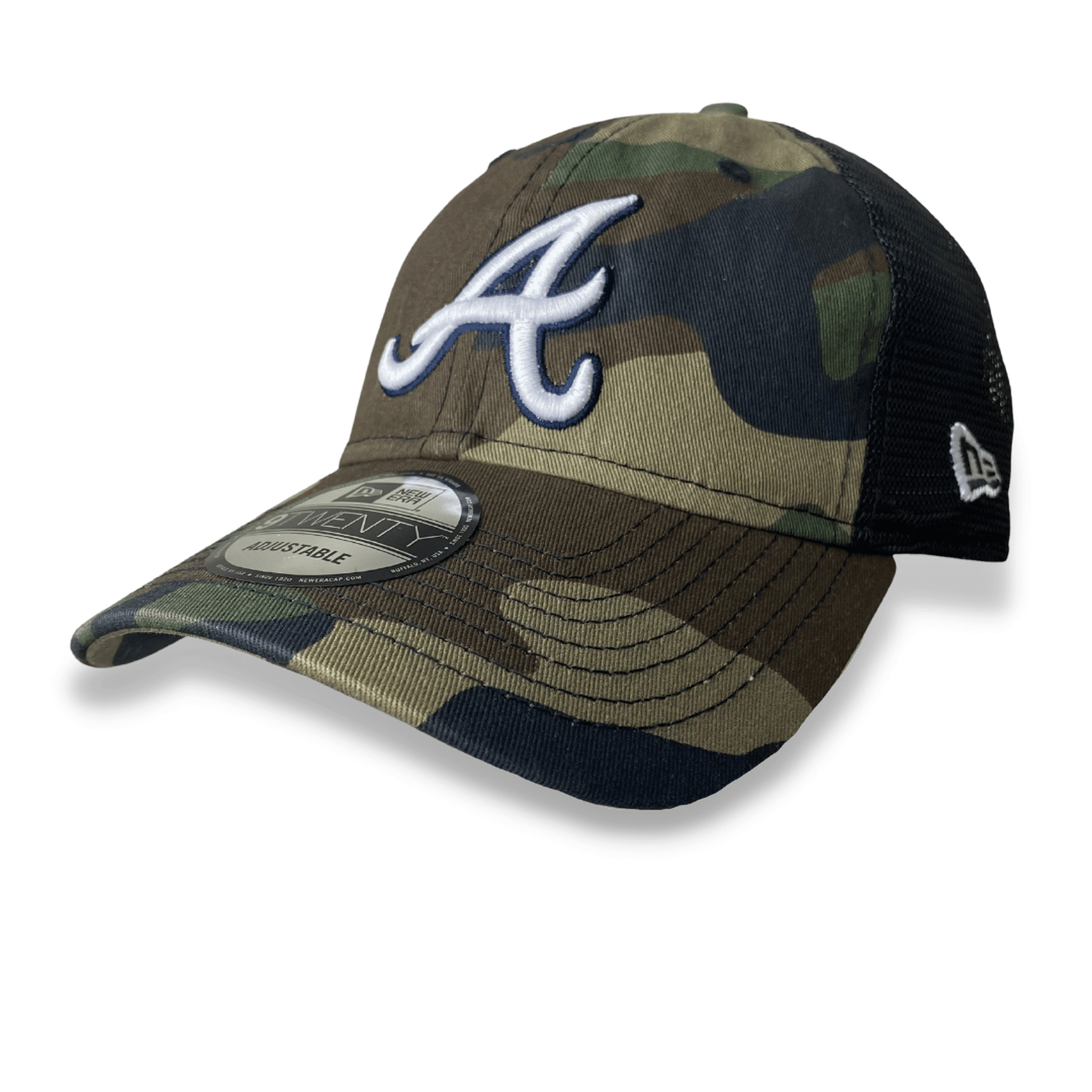 Atlanta Braves New Era 9Forty MLB 22 Armed Forces Camo Baseball