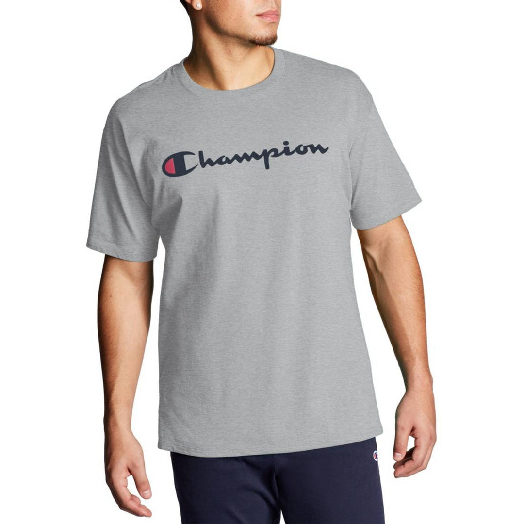 Clearance - Champion Boy's Script Jersey Graphic T-Shirt - CMD Sports