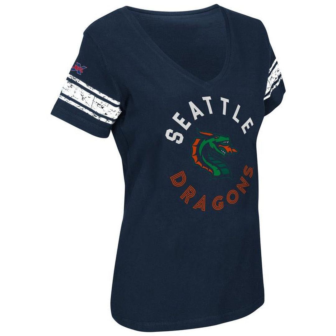 Clearance - Seattle Dragons Ladies First Pick V-Neck T-Shirt - CMD Sports
