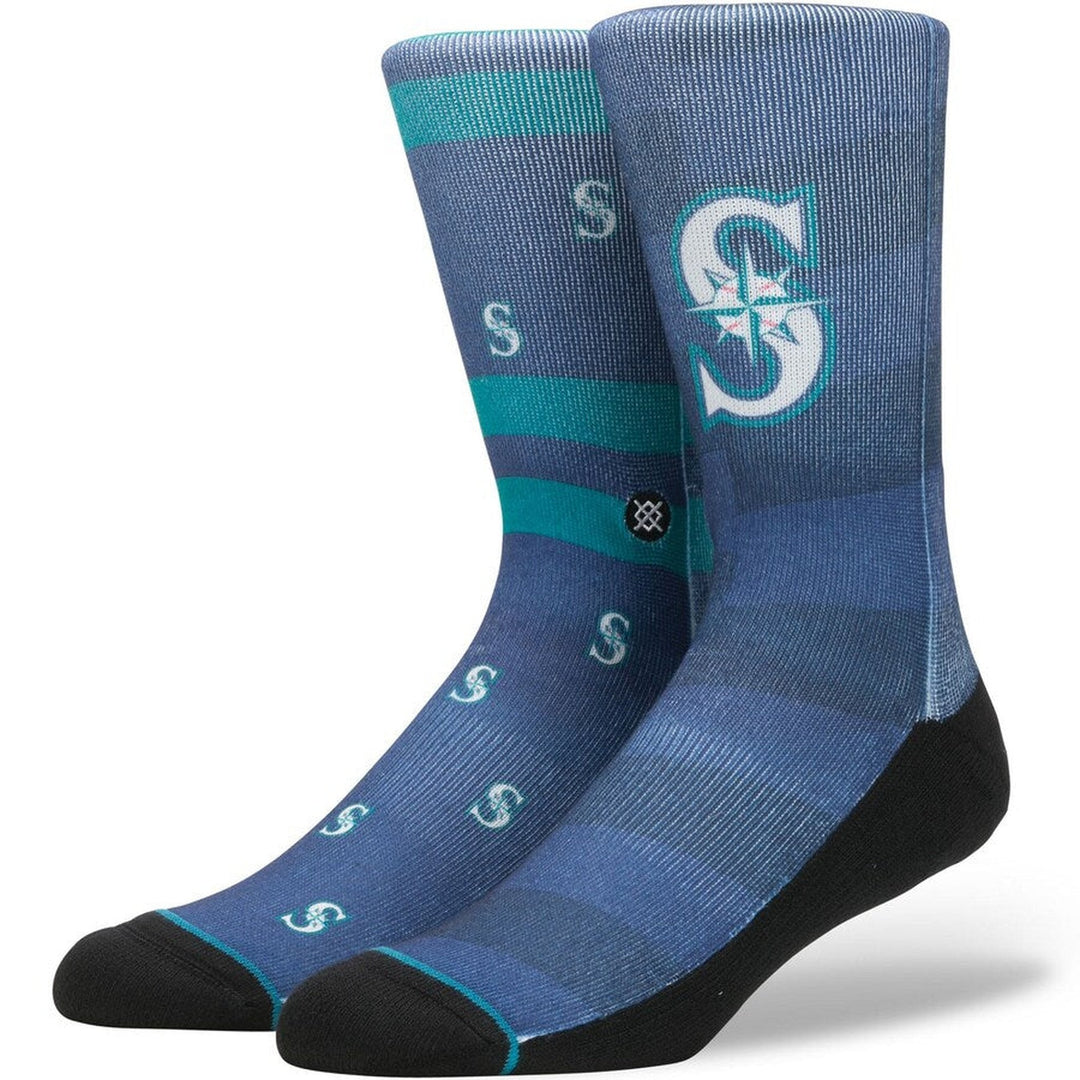Clearance - Seattle Mariners Crew Socks - CMD Sports