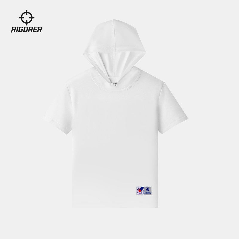 Half Sleeve Hoodie T Shirt Boys Printed Boy Kids Zipper Hoodie T