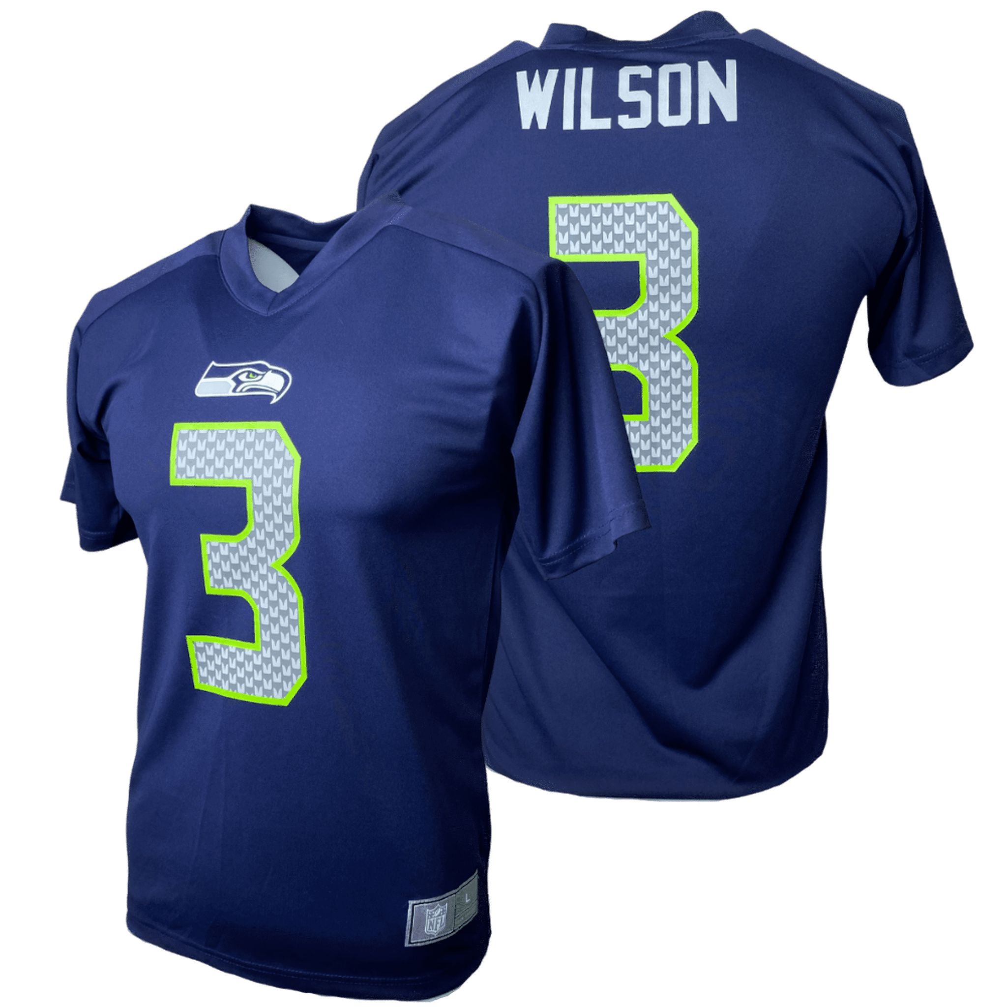 Russell wilson t shirt jersey on sale