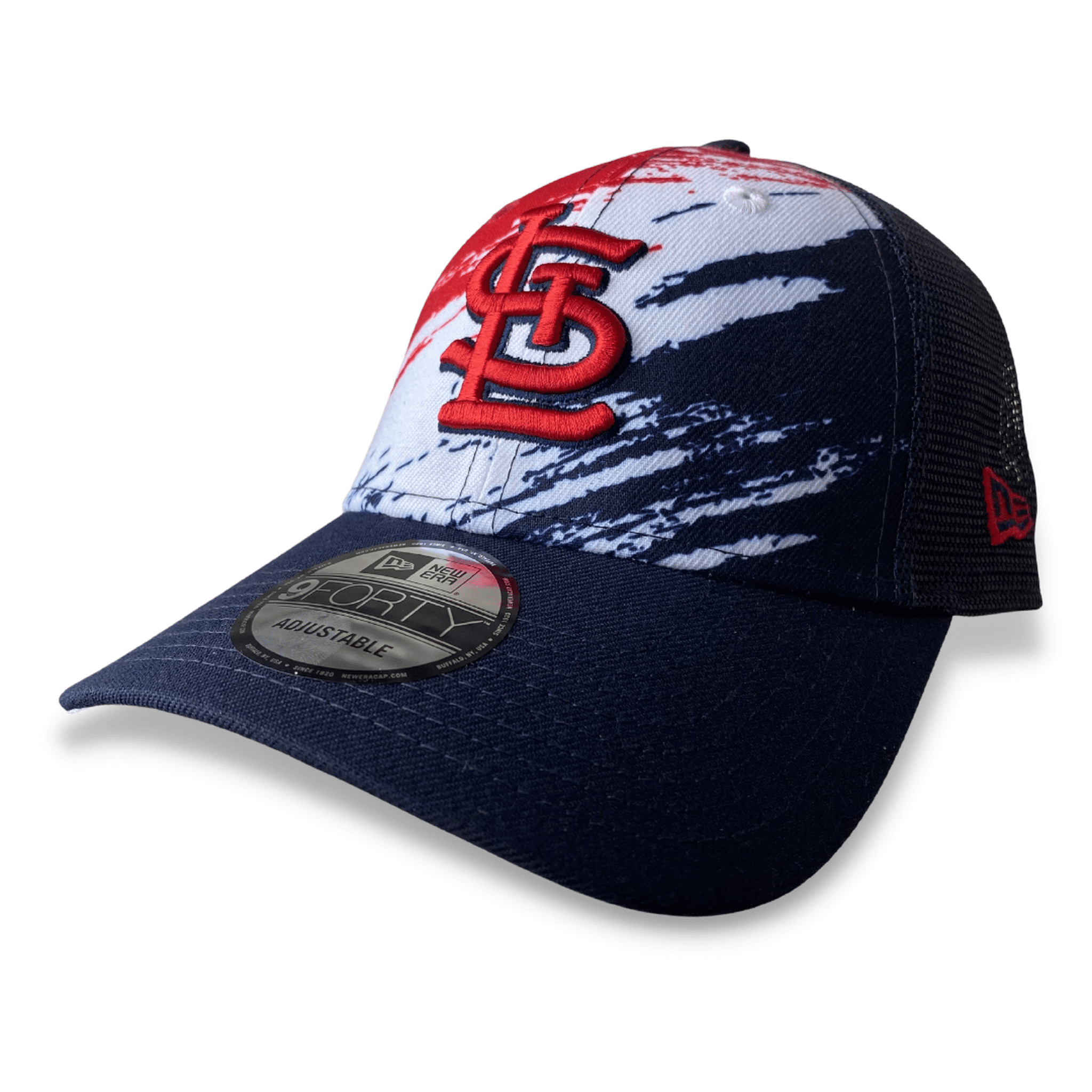 St. Louis Cardinals MLB New Era Team Trucker 9FORTY Snapback Hat CMD