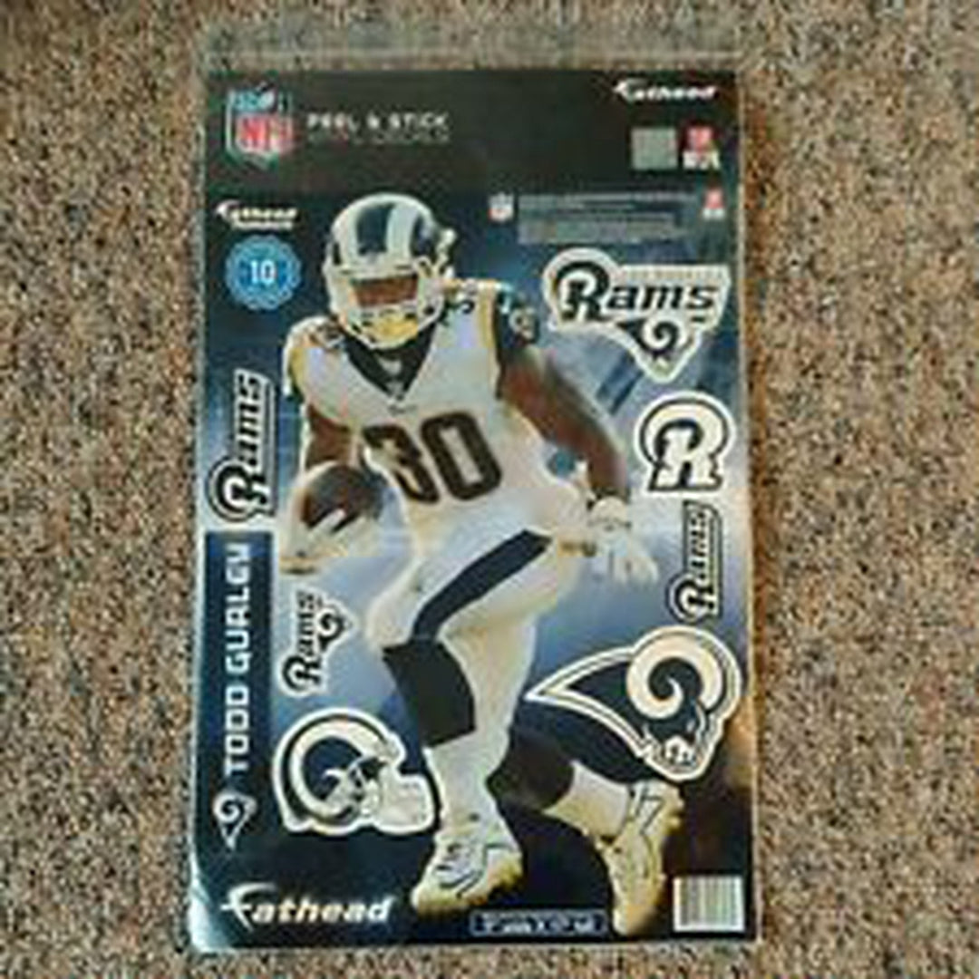 Todd Gurley Los Angeles Rams 2018 Fathead Teammate Sticker Wall Decal 9" X17" - CMD Sports