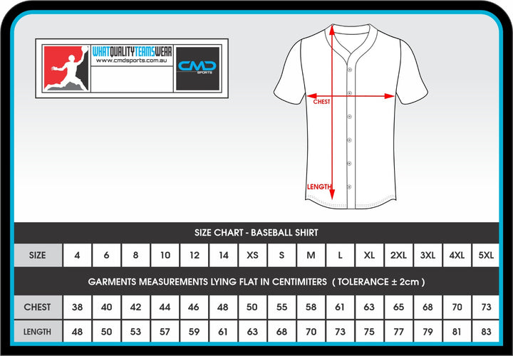 Cheltenham Baseball Club WOMEN'S Player Jersey