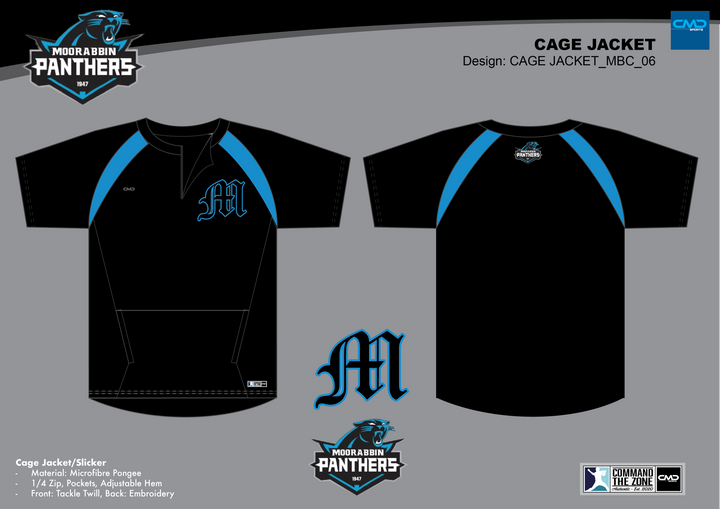 Moorabbin Baseball Club - Cage Jacket
