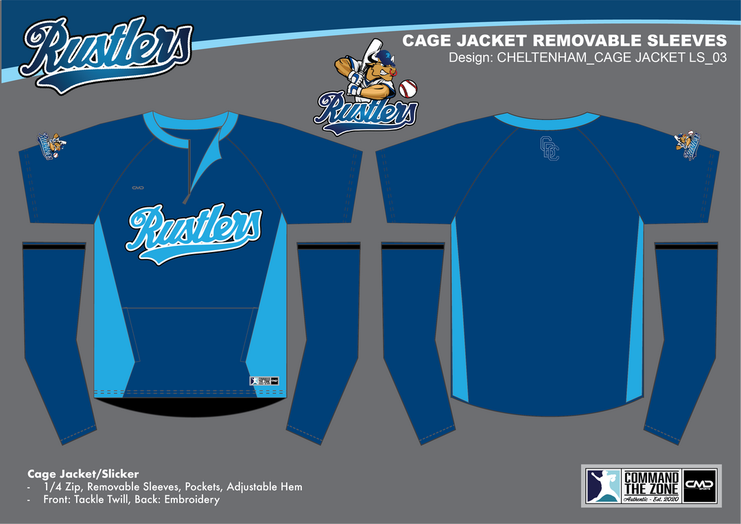 Cheltenham Baseball Club - Long Sleeve Cage Jacket