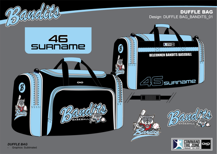 Belconnen Bandits - Duffle Bag