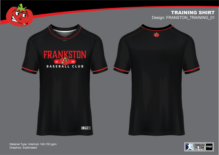 Frankston Baseball Club - Training/Warm-up Shirt