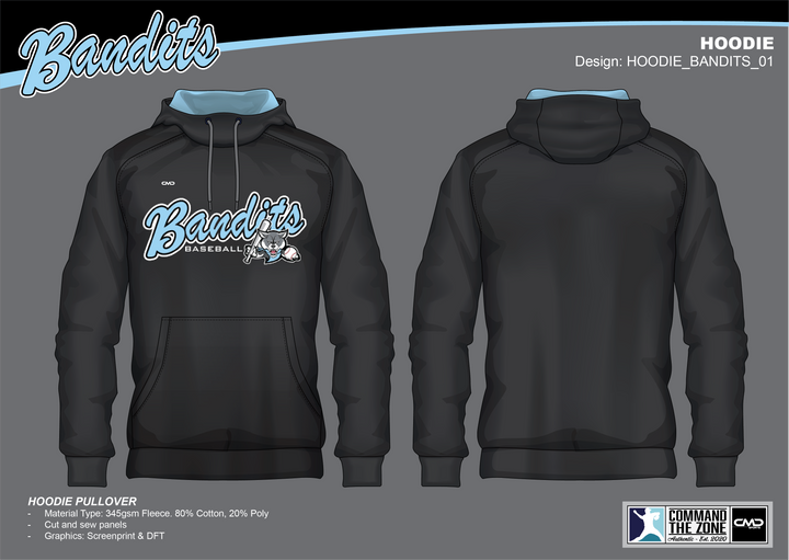 Belconnen Bandits - Pullover Hoodie