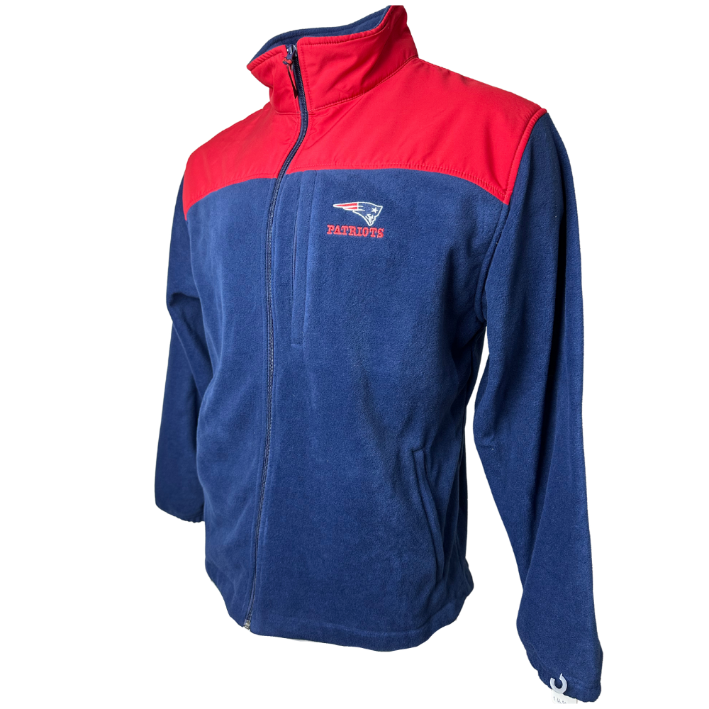 Men's New England Patriots NFL Team Apparel Sideline Full-Zip Jacket