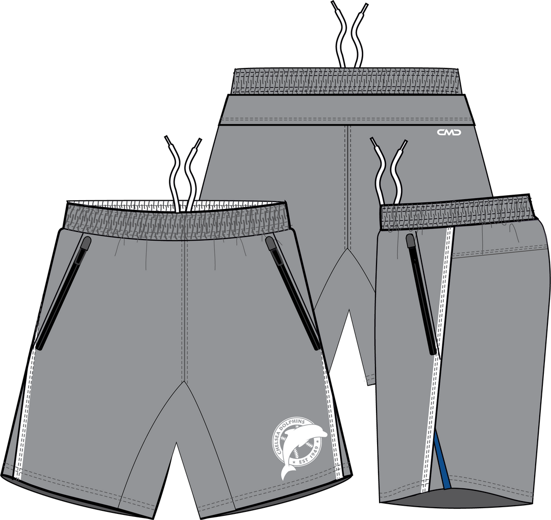 Chelsea Baseball Club - Grey Shorts