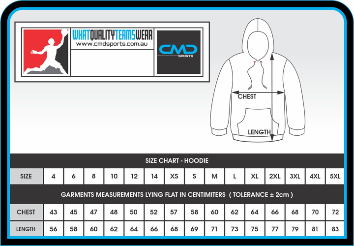 Belconnen Bandits - Short Sleeve Hoodie