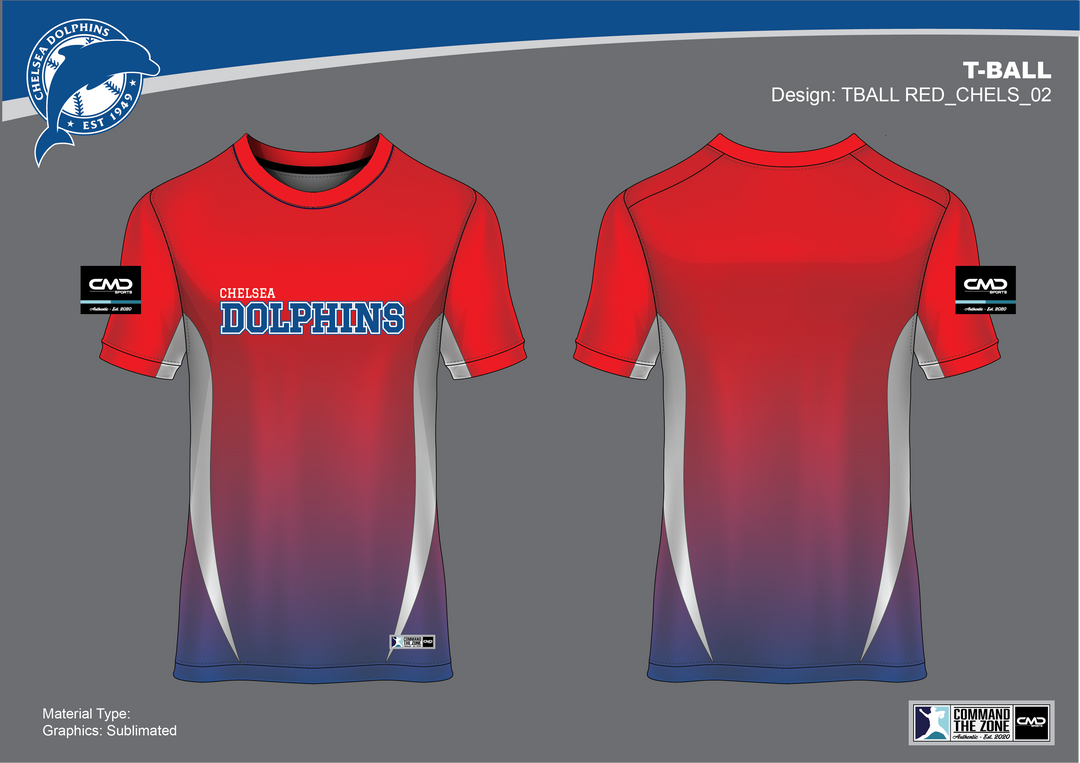 Chelsea Baseball Club - T-Ball Shirt