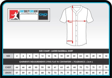 Cheltenham Baseball Club WOMEN'S Player Jersey