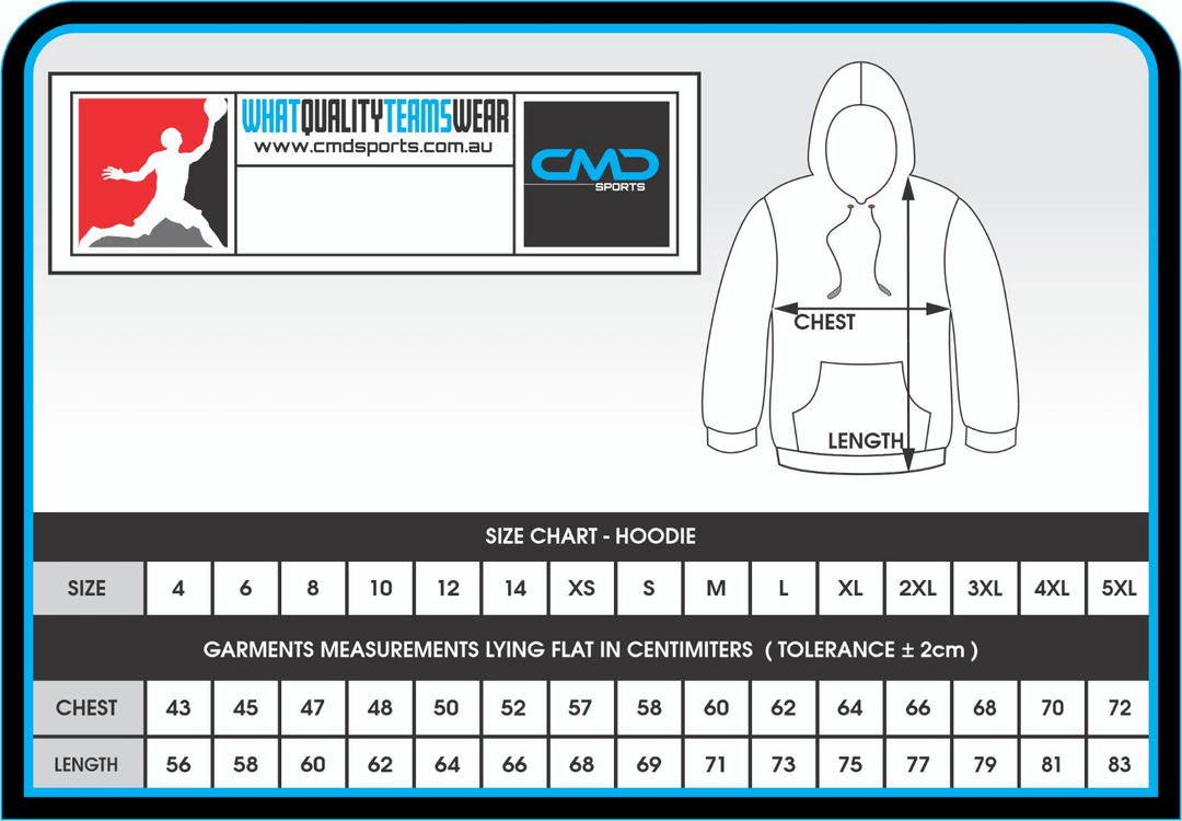 Ballarat Royals Hoodie - GREY - CMD Sports