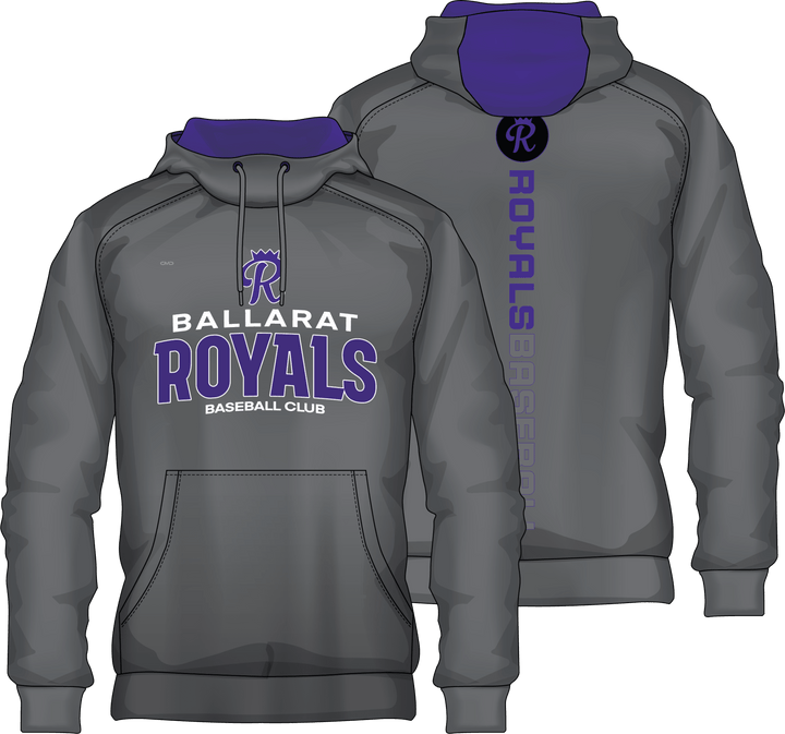 Ballarat Royals Hoodie - GREY - CMD Sports