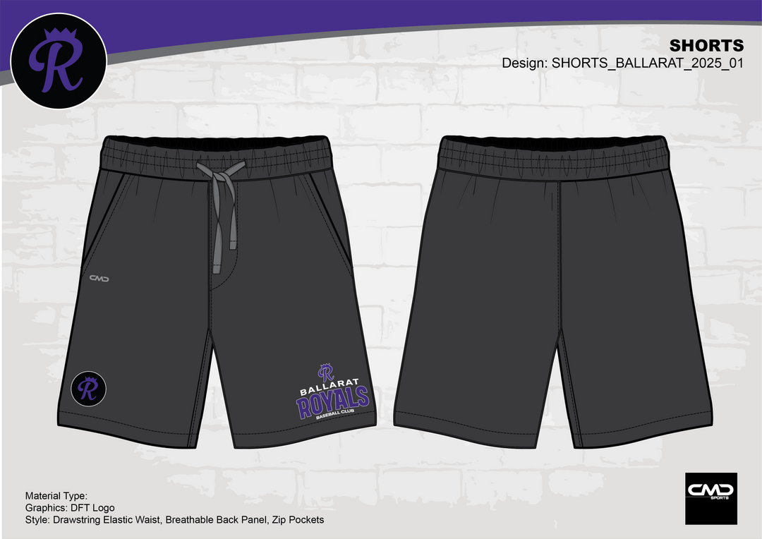 Ballarat Royals - Shorts - CMD Sports