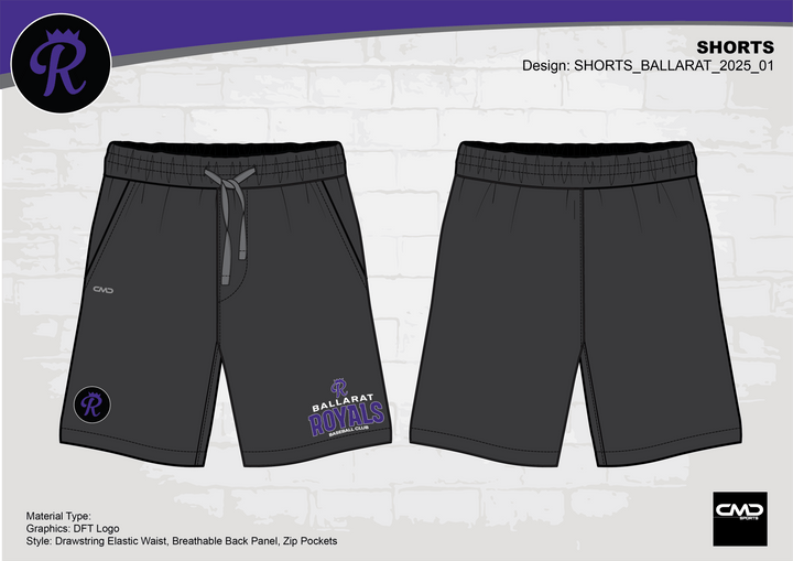 Ballarat Royals - Shorts - CMD Sports