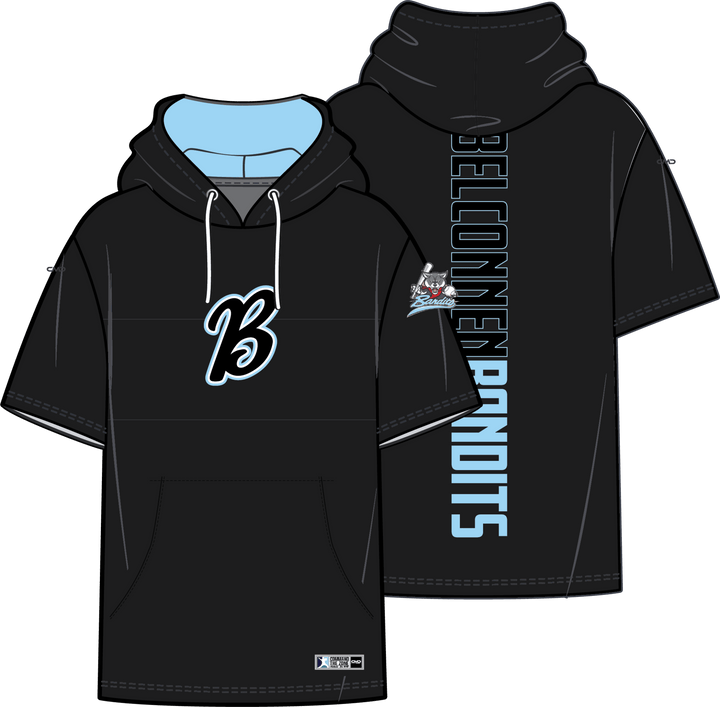 Belconnen Bandits - Short Sleeve Hoodie - CMD Sports