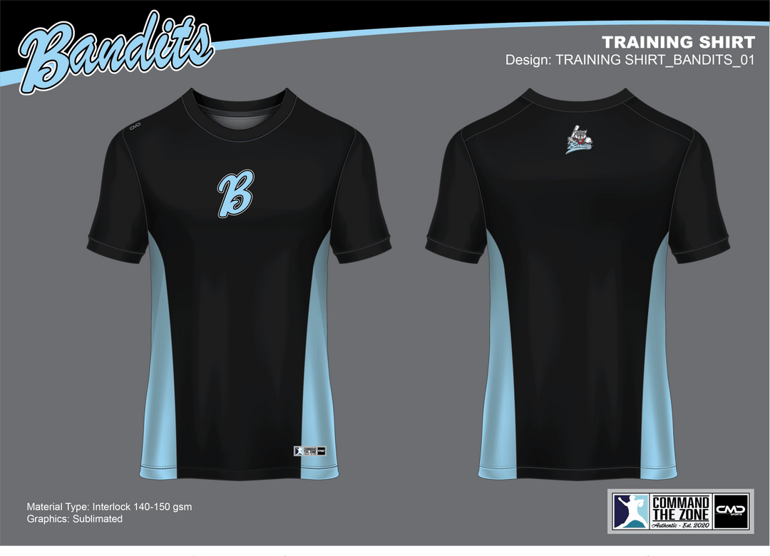 Belconnen Bandits - Training Shirt Classic - CMD Sports