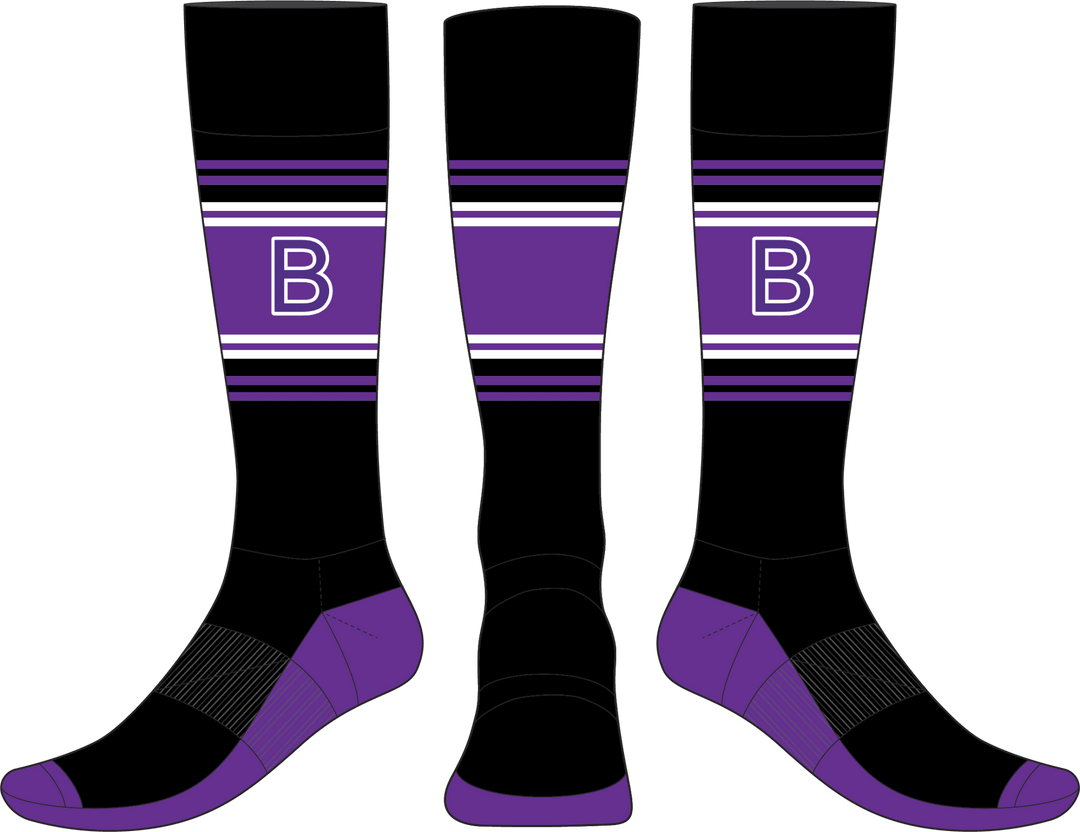 Belles Baseball - 2026 Playing Socks BLACK - CMD Sports