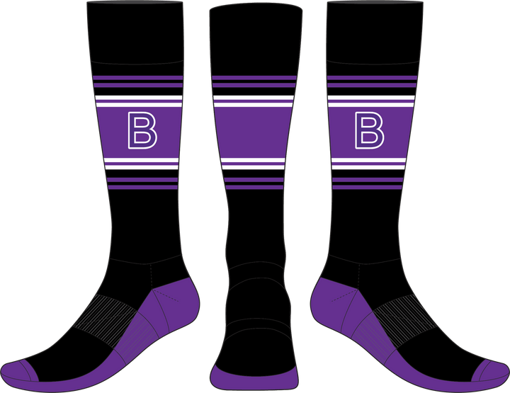 Belles Baseball - 2026 Playing Socks BLACK - CMD Sports