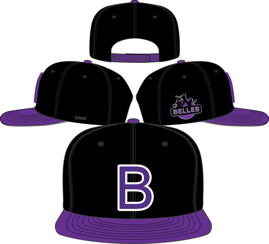 Belles Baseball - 2026 Snapback Hat - CMD Sports