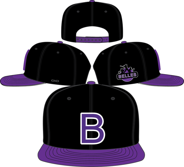 Belles Baseball - 2026 Snapback Hat - CMD Sports