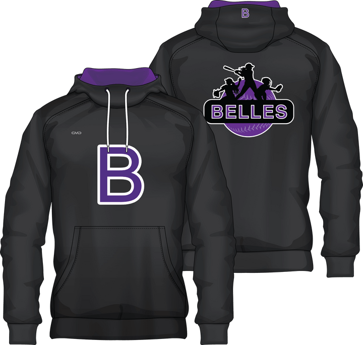 Belles Baseball - Hoodie Classic B (Sublimated) - CMD Sports