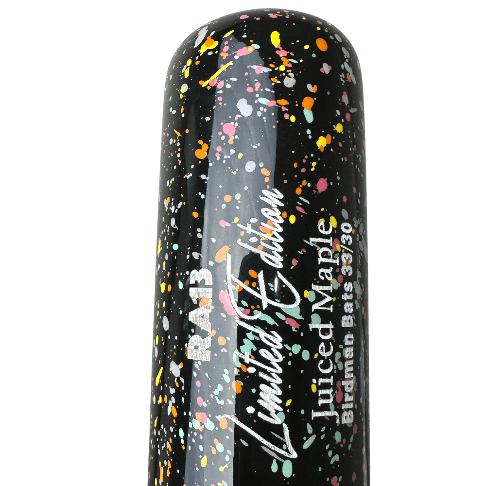 Birdman Bats Juiced Limited Edition Paint Splatter Signature 'RA13' Maple Baseball Bat - CMD Sports