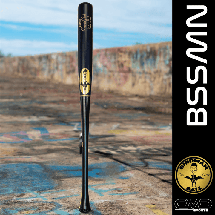 Birdman Bats Juiced Private Stock 'BSSMN' Birch Baseball Bat - NAVY - CMD Sports