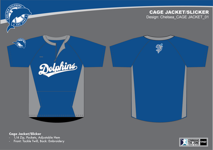 Chelsea Baseball Club - Cage Jacket - CMD Sports
