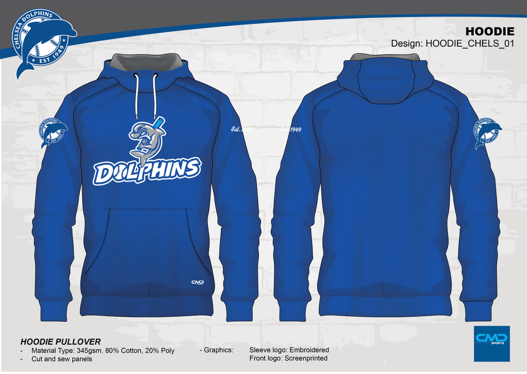 Chelsea Baseball Club Hoodies - CMD Sports