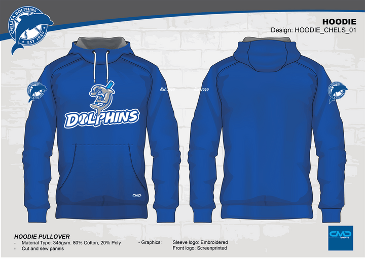 Chelsea Baseball Club Hoodies - CMD Sports