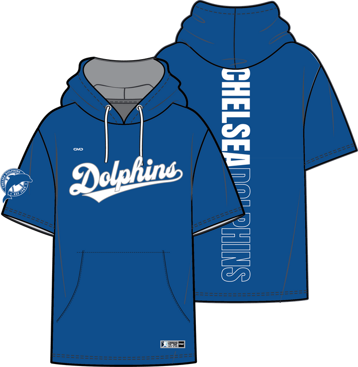 Chelsea Baseball Club - Short Sleeve Hoodie - CMD Sports