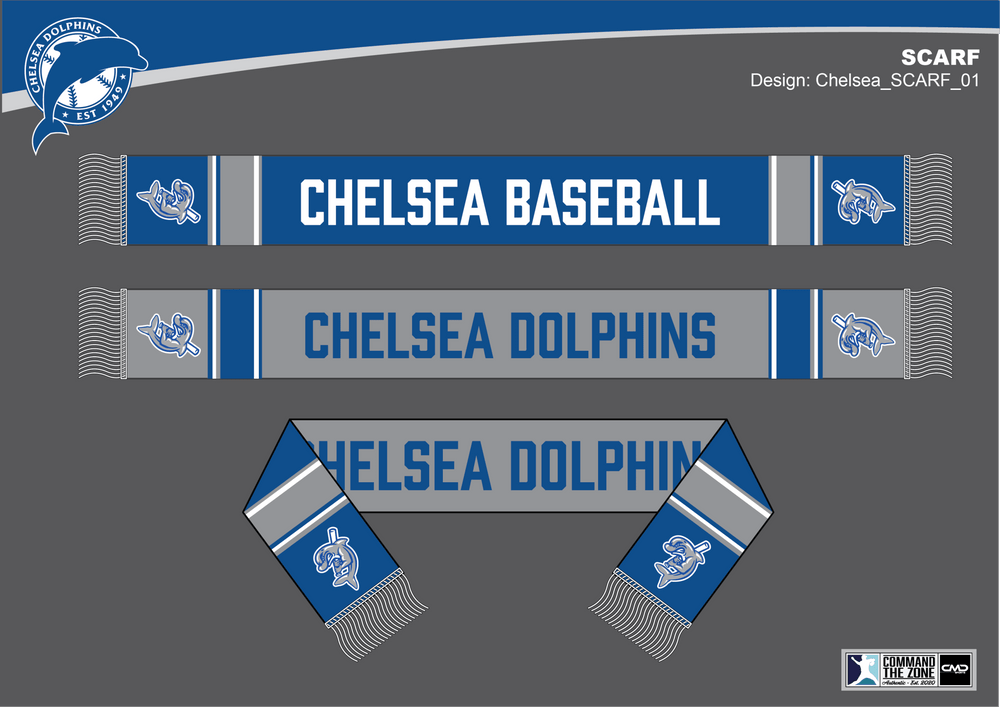 Chelsea Baseball Club - Supporter Scarf - CMD Sports