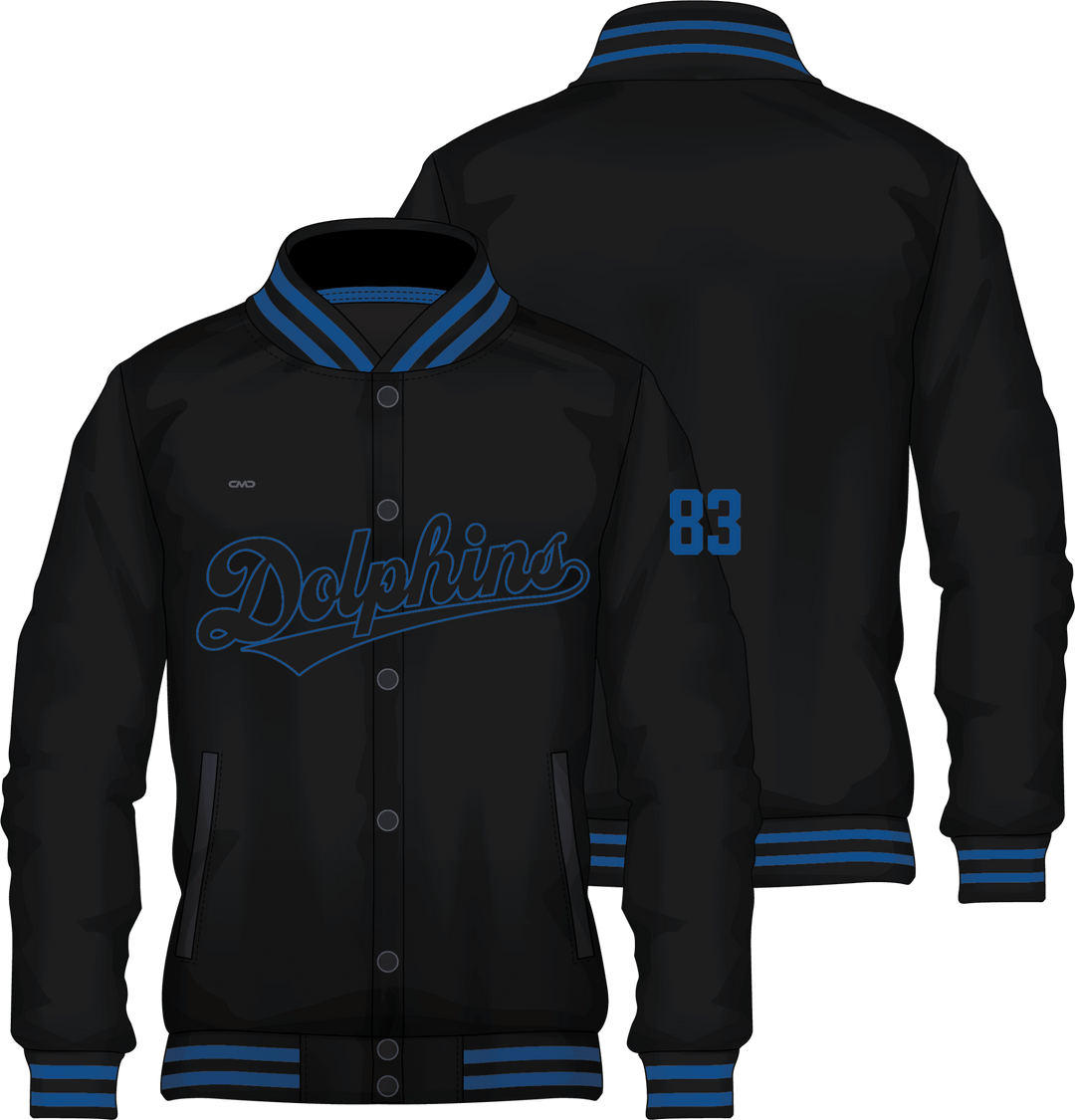 Chelsea Baseball Club - Varsity Jacket BLACK - CMD Sports
