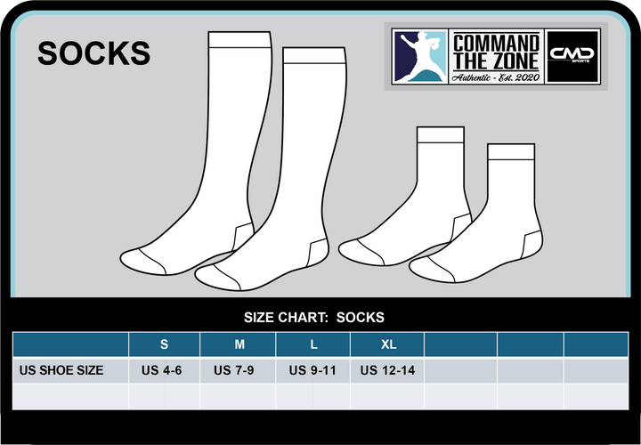 Cheltenham Baseball Club - Playing Socks - CMD Sports
