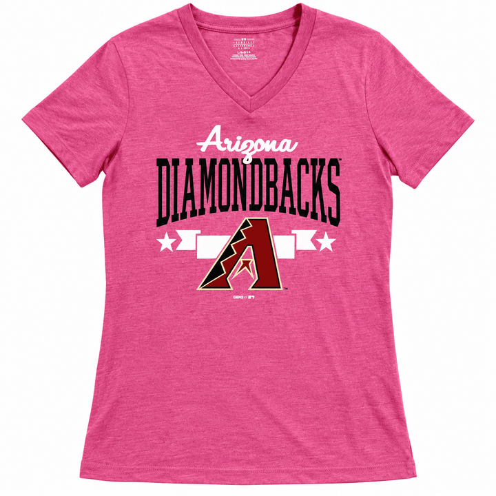 Clearance - Arizona Diamondbacks V-Neck Gen2 Youth T-Shirt - CMD Sports