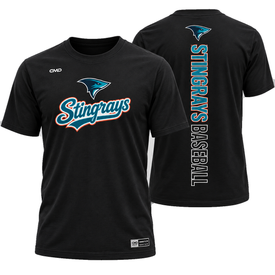 Club supporter tee, front and back