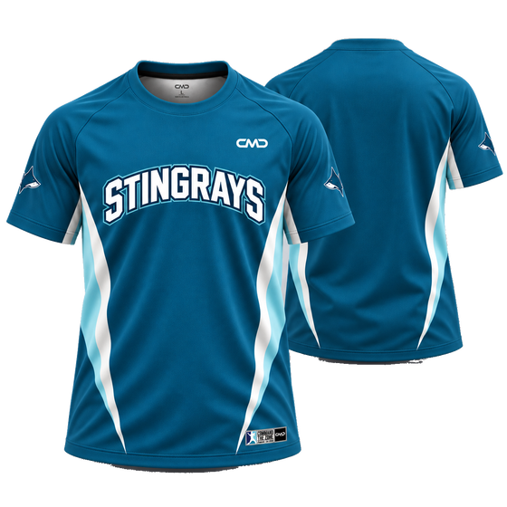 Club training shirt, front and back