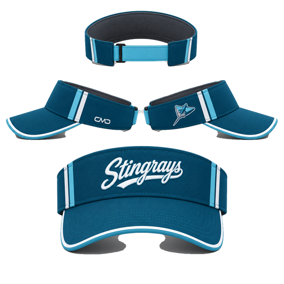 Club visor, front, side and back
