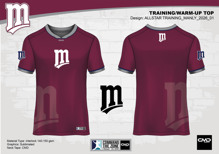 Manly All - Stars Training Shirt - CMD Sports