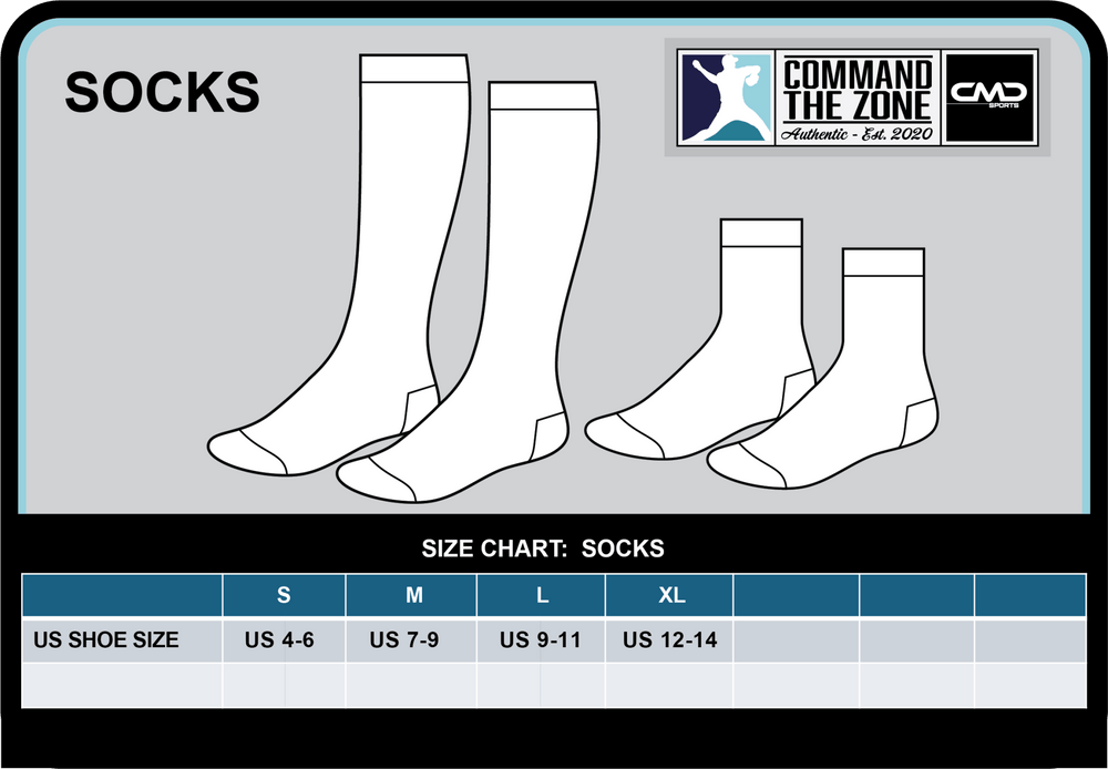 Manly Crew Socks - Optional - CMD Sports