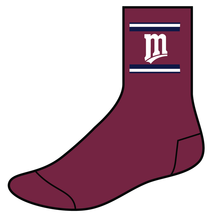 Manly Crew Socks - Optional - CMD Sports
