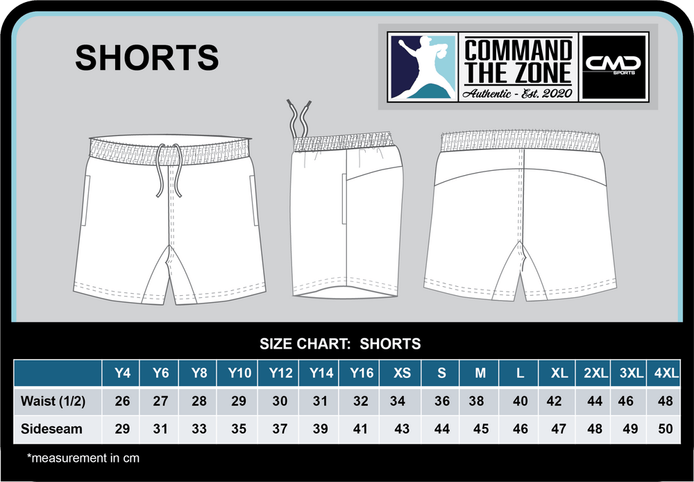 Manly Shorts - Optional - CMD Sports