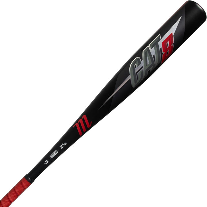 Marucci CAT8 Black BBCOR ( - 3) Baseball Bat - CMD Sports