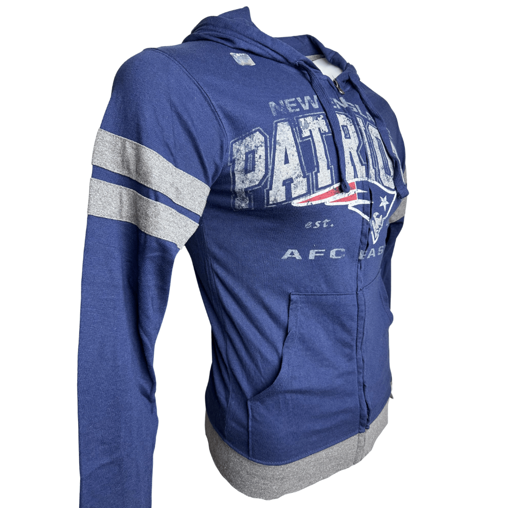 Men's New England Patriots NFL Team Apparel Full - Zip Hoodie - CMD Sports